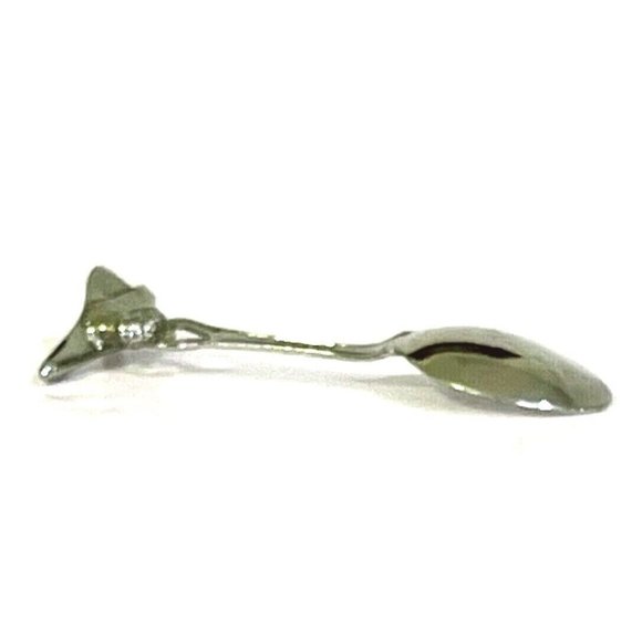 Vintage Collectable Silver Plated Spoon Kennedy Space Center Space Shuttle 3" - Picture 6 of 8